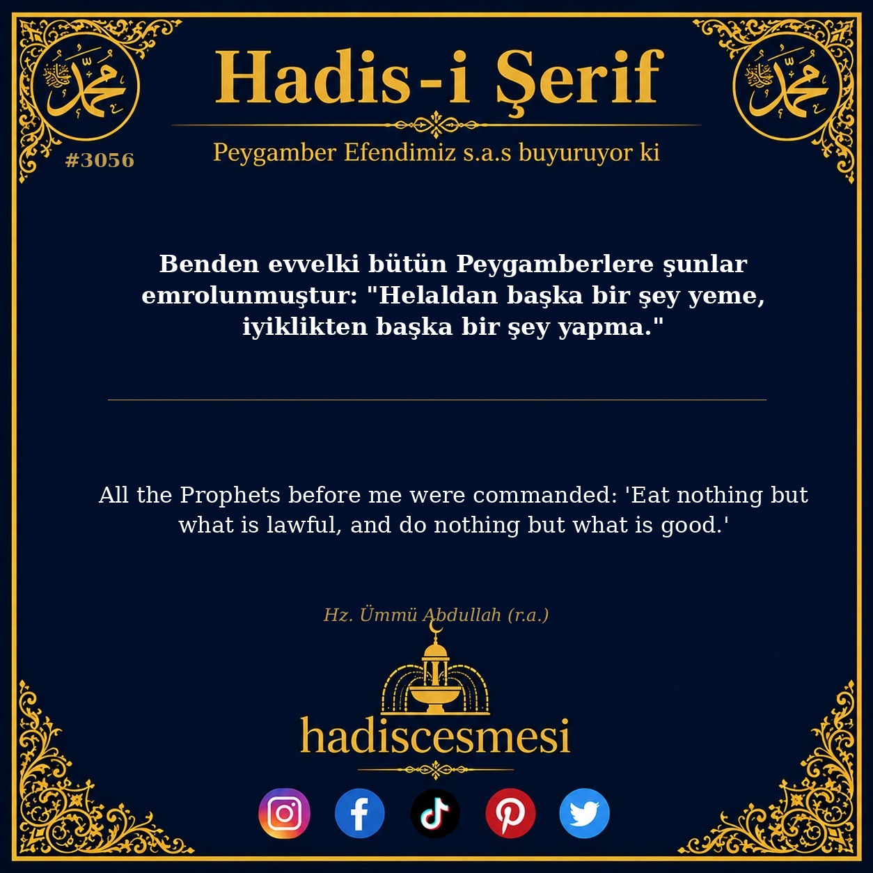 Hadis 3056