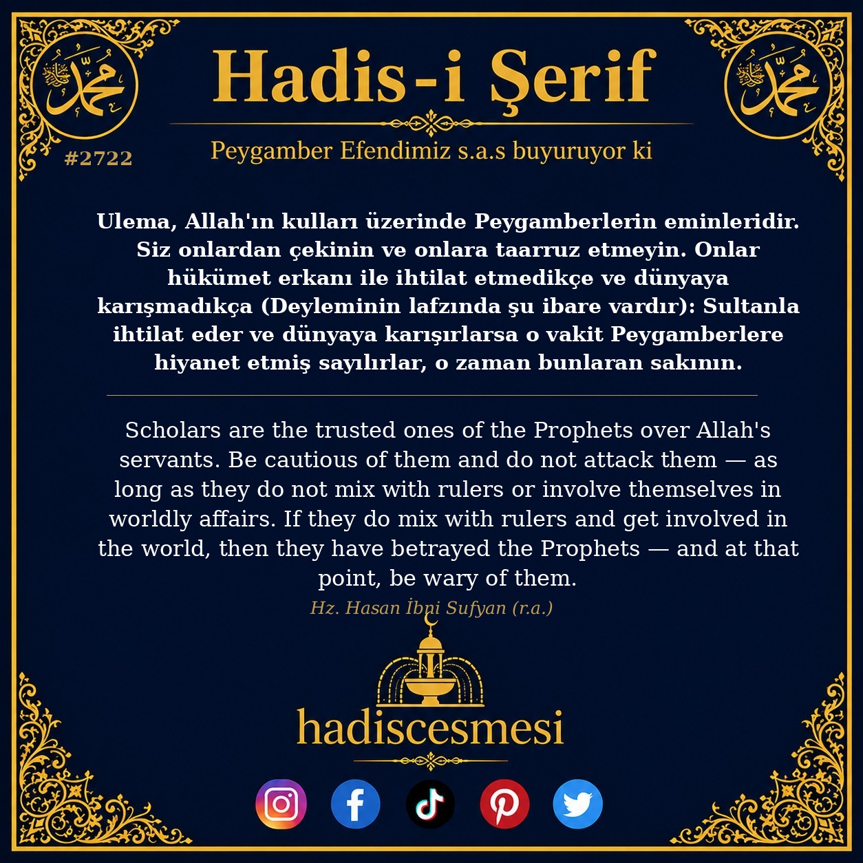 Hadis 2722