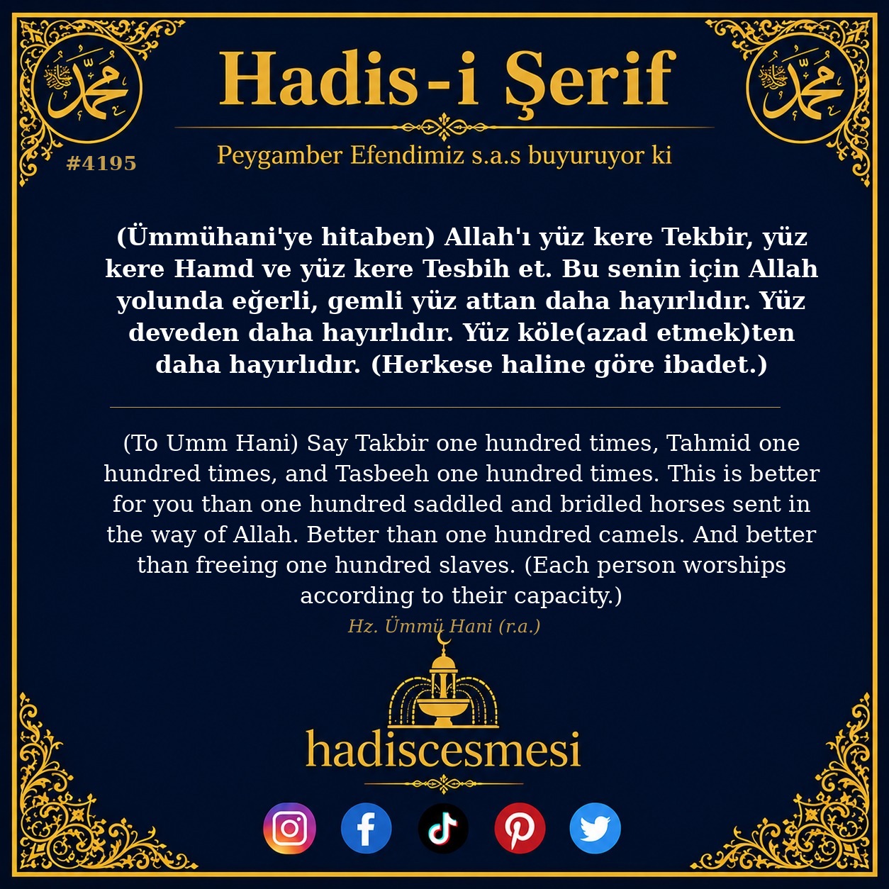 Hadis 4195