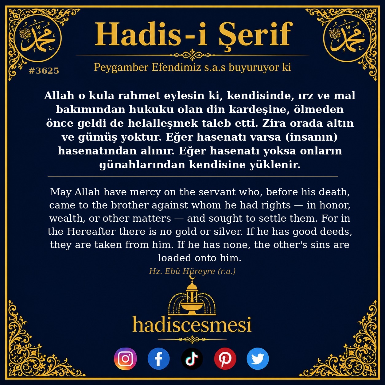 Hadis 3625